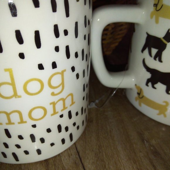 Dog Mom mug set doggie reward inside 2 mugs - SEE Pics! - Picture 6 of 7